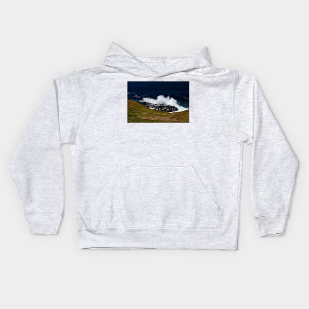 Breaking Wave Kids Hoodie by GP1746